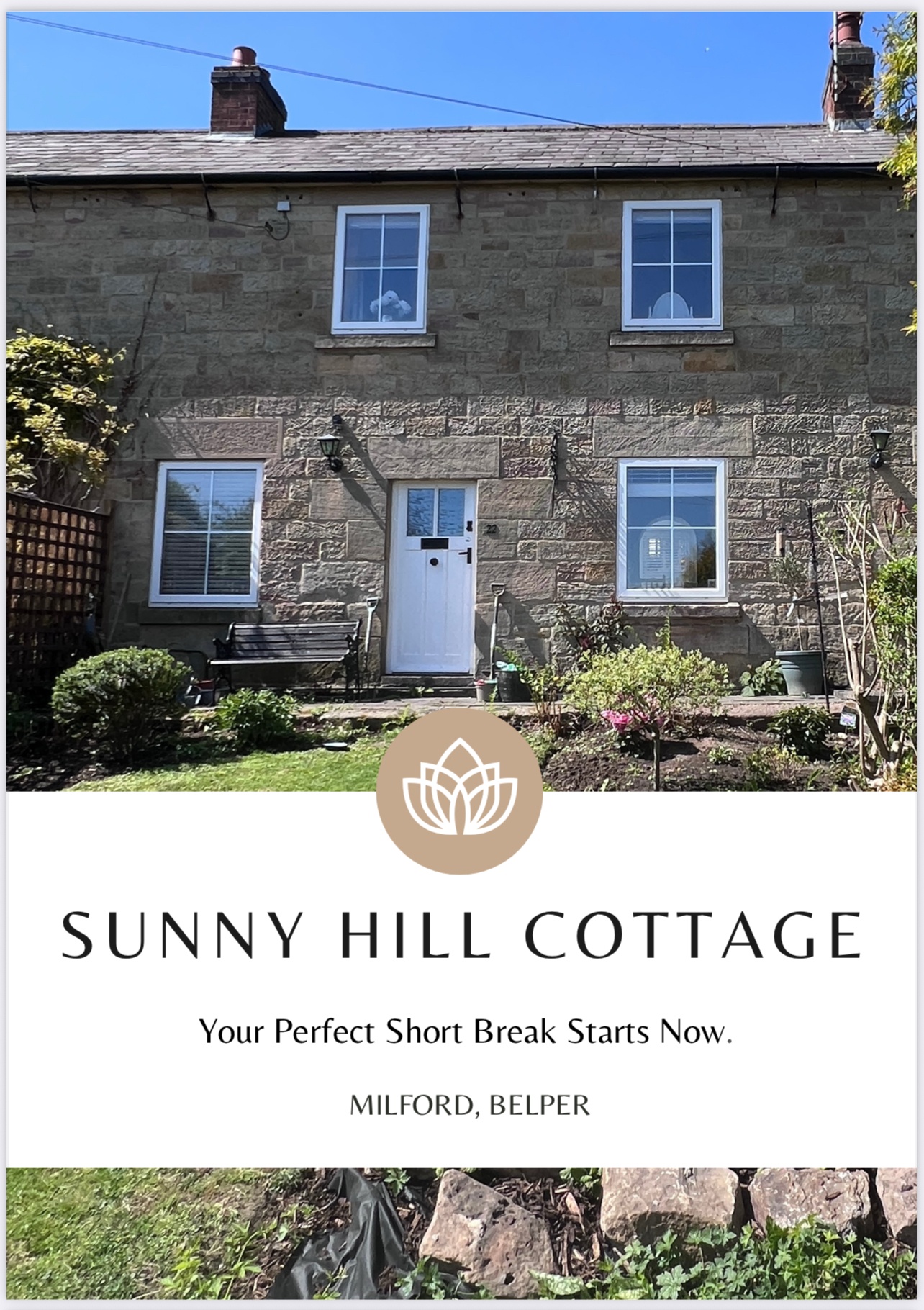 brown wooden door in brown brick building